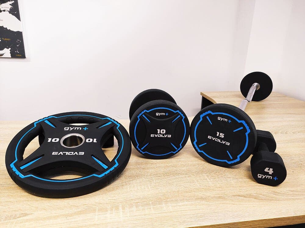 TPU urethane weight plates (2)