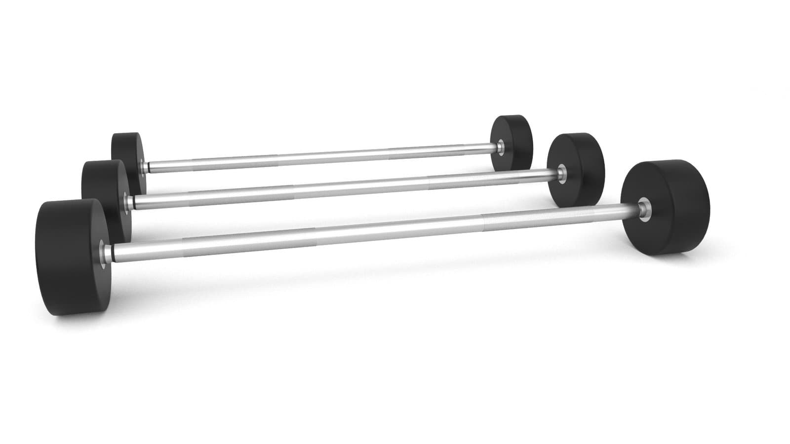 Evolve Urethane Fixed Weight Barbells2