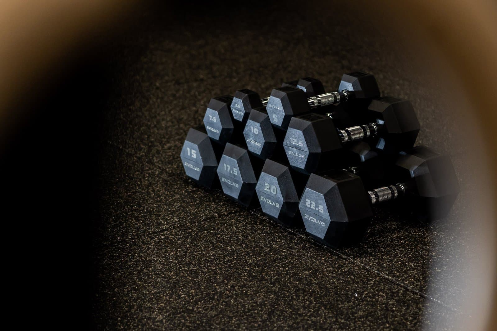 Evolve Hexagon Dumbbells