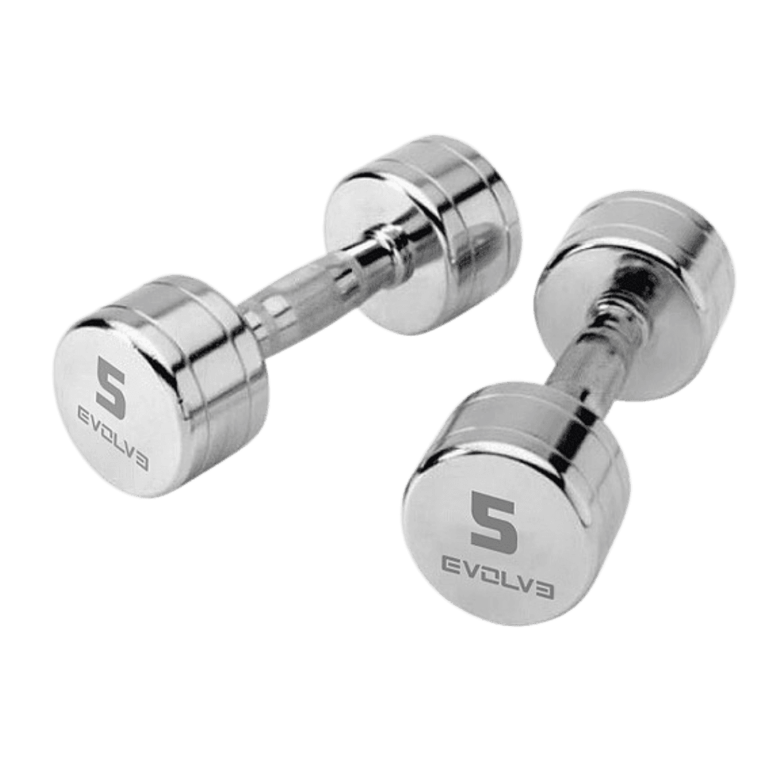 Chrome-Dumbbells