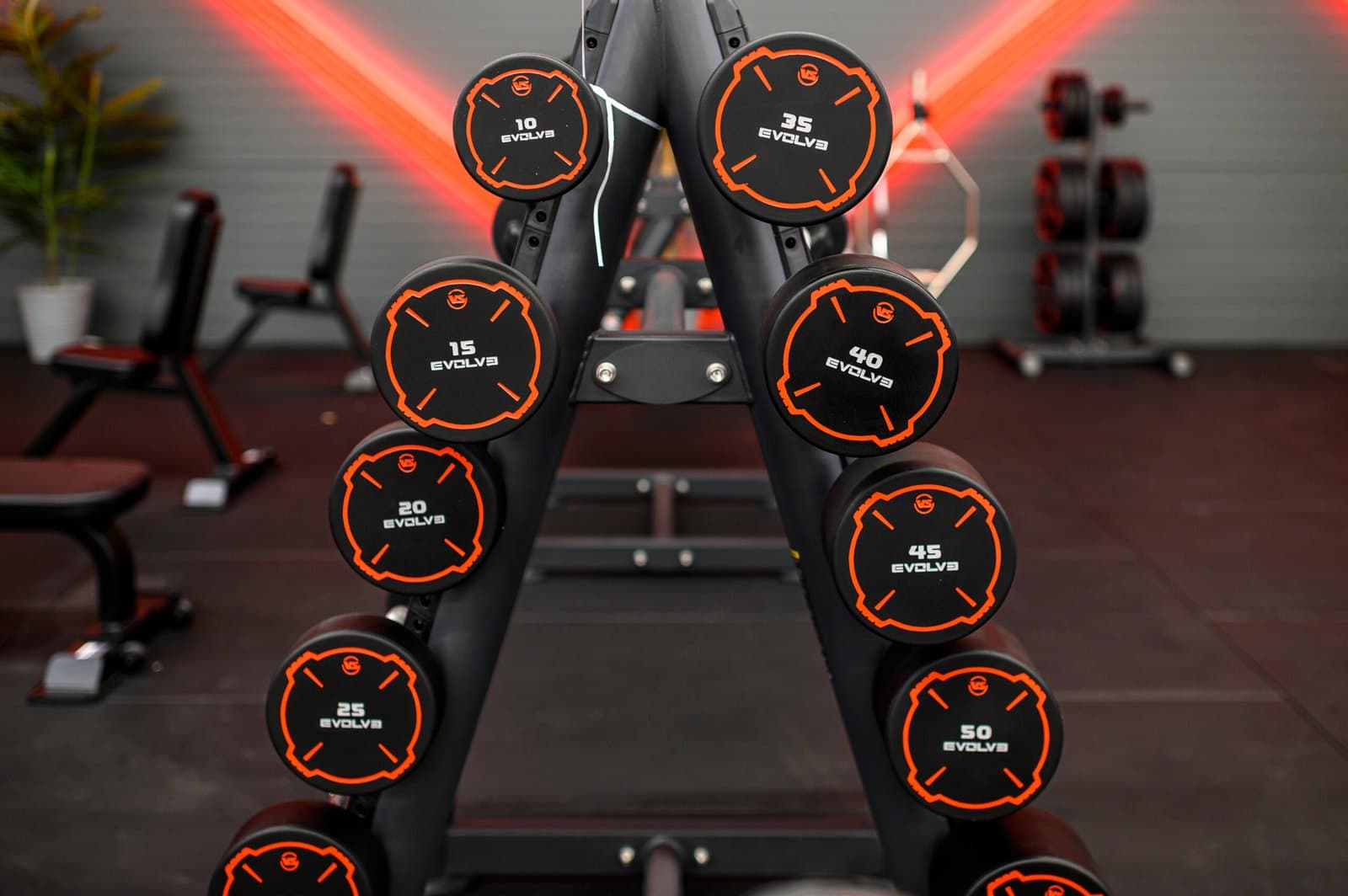 Evolve Urethane Fixed Weight Barbells(3)