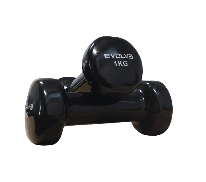 Evolve Vinyl Dumbbell 1 – 5 kg (1)