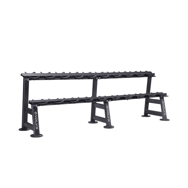 Evolve Horizontal Dumbbell Rack - 10 pairs (DR-100)