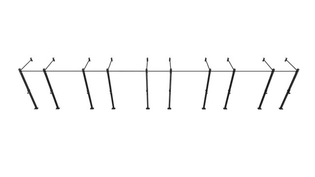 Evolve Complete Rig Wall Mount With 5 Spots (FS-14)