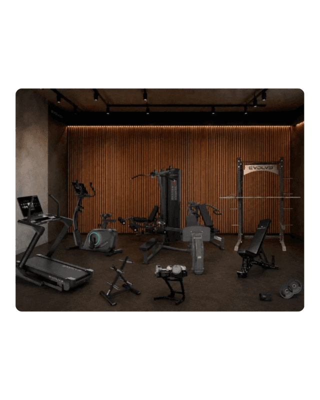 Evolve Econ Series Home Gym Set (50m²)